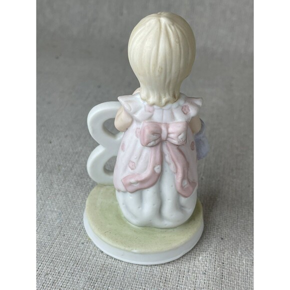 Lefton #8 Eighth Birthday Girl Figurine The Christopher Collection - Picture 3 of 7
